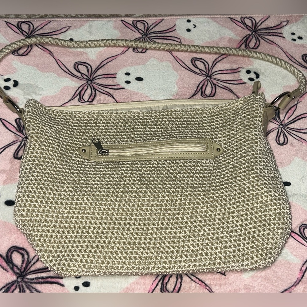 Lina Woven Shoulder Bag